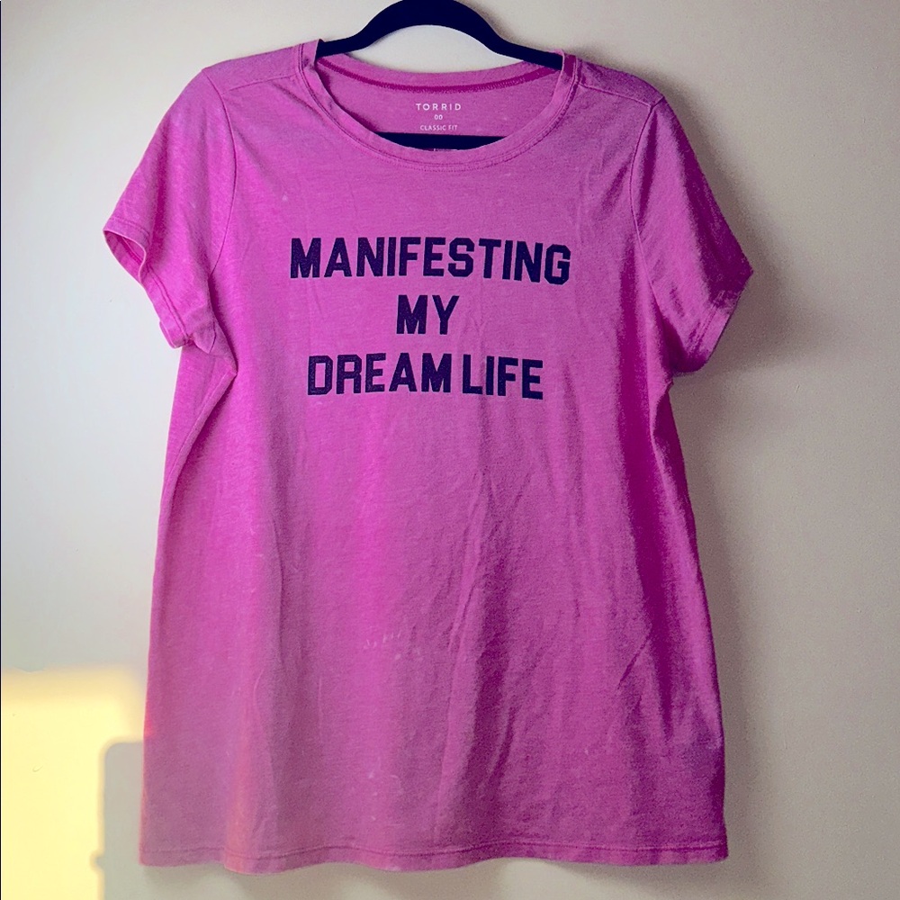 Torrid Pink Graphic Tee
